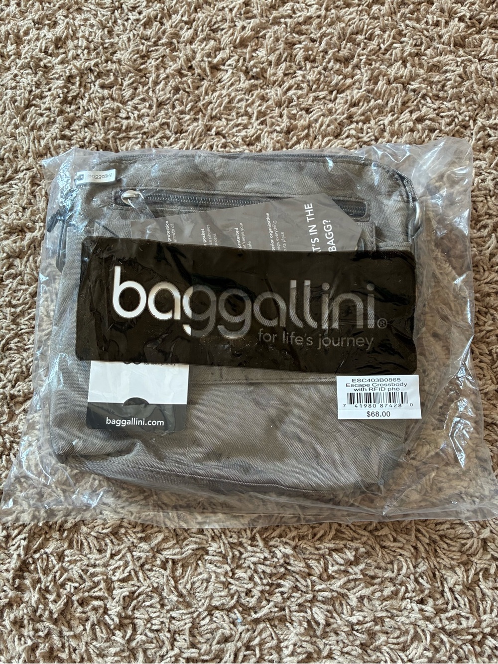Baggallini Escape Crossbody Bag NWT!